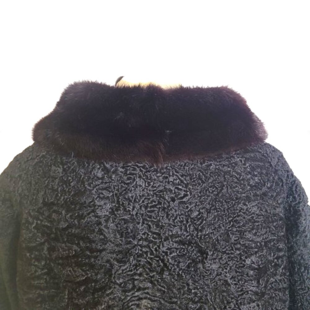 Miller Brothers Baltimore Vintage Fur Collar Coat - Stunning - Picture 7 of 12